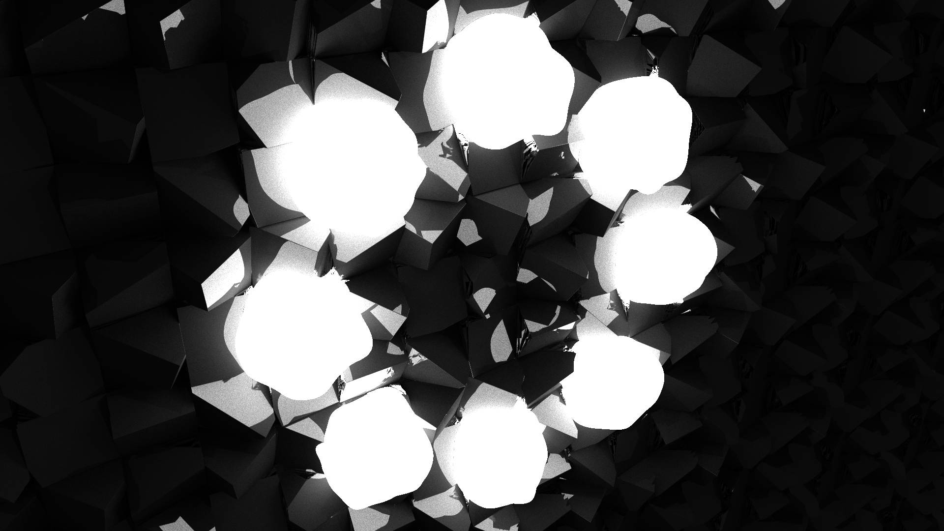 Grayscale World Background